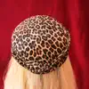 Mike Coston - Leopard-Skin Pill-Box Hat - Single